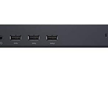 Dell USB 3.0 Ultra HD/4K Triple Display Docking Station (D3100), Black